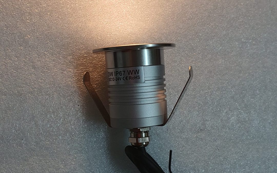 Mini Uplight 3w Steplight Decklight lampu tangga sorot pilar dermaga